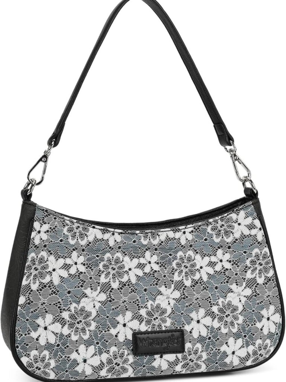 Chic Floral Lace Hobo Bag for Women | Small Shoulder Purse Handbag